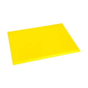 Hygiplas HC868 Yellow HDPE Chopping Board 229x305mm