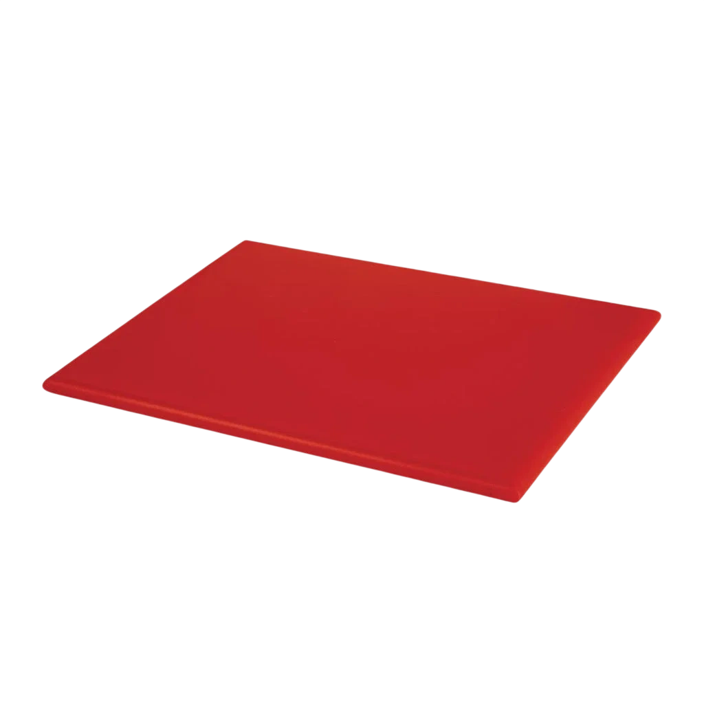 Hygiplas High Density Chopping Board Red - 12x229x305mm commercial kitchen equipment