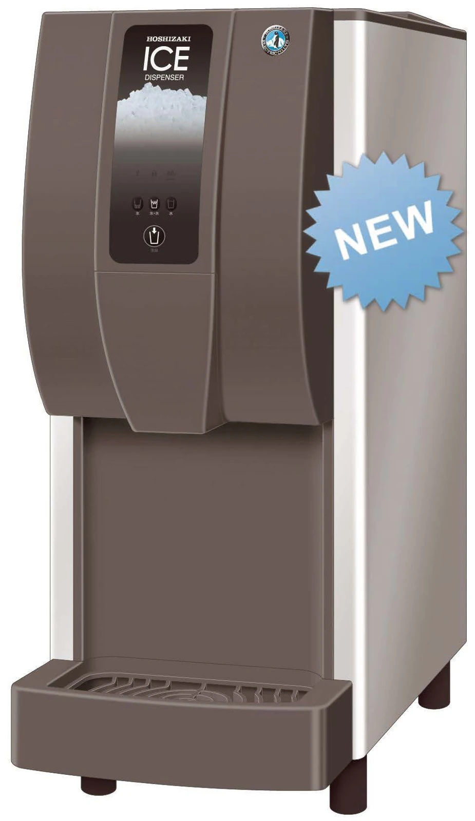 Hoshizaki DCM-120KE-P-HC 105KG ICE & WATER DISPENSER WITH PUSH BUTTON