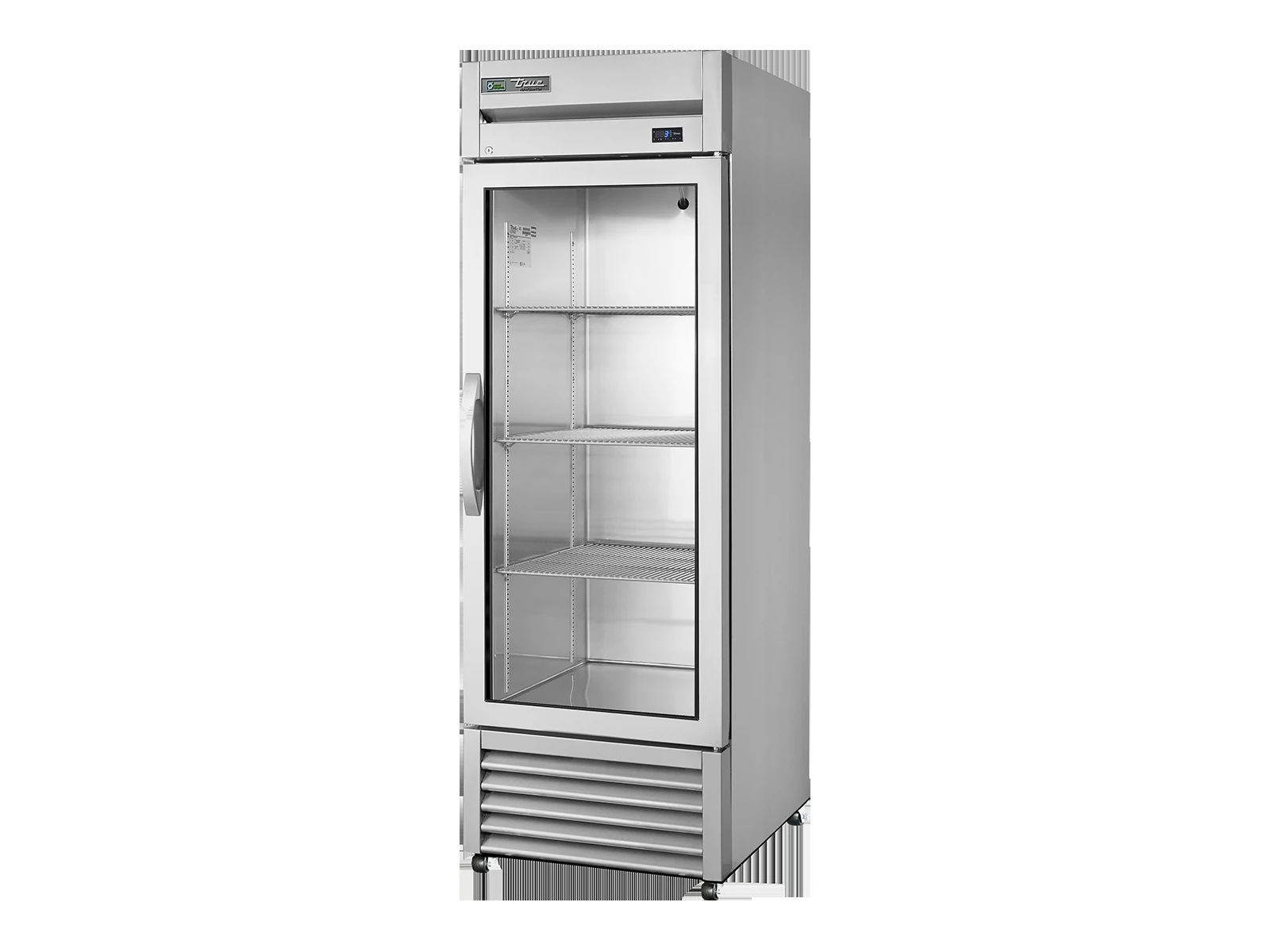 True T-23G-HC-FGD01 RH Upright Foodservice Refrigerator, 1 Full Glass Swing Door