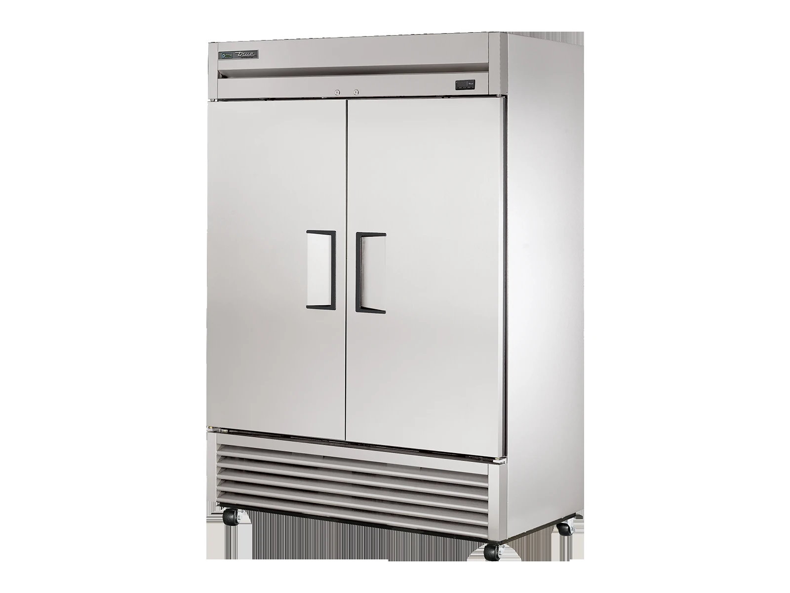True T-49-HC Upright Foodservice Refrigerator, 2 Full Solid Swing Doors