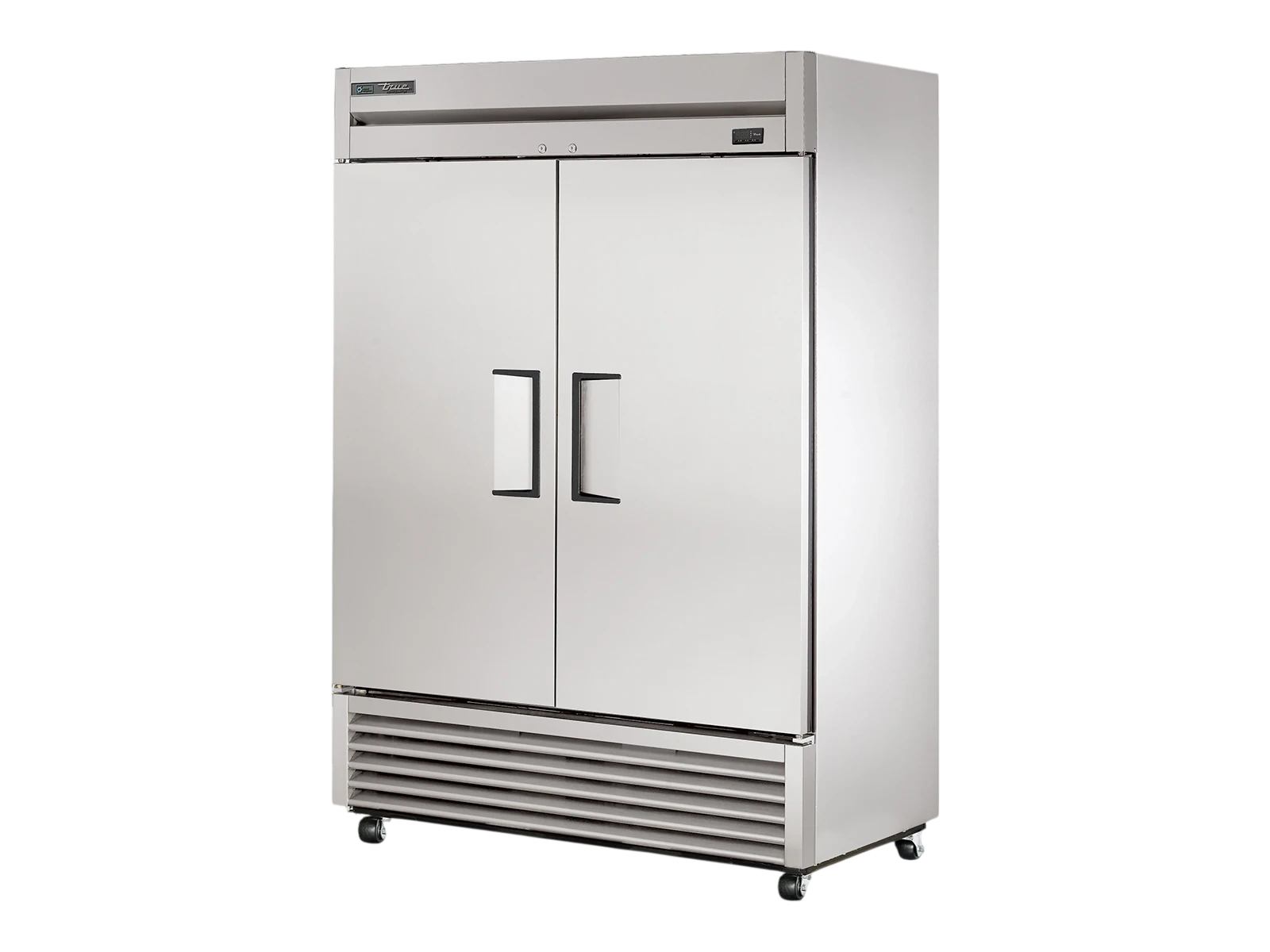 True T-49-HC Upright Foodservice Refrigerator, 2 Full Solid Swing Doors