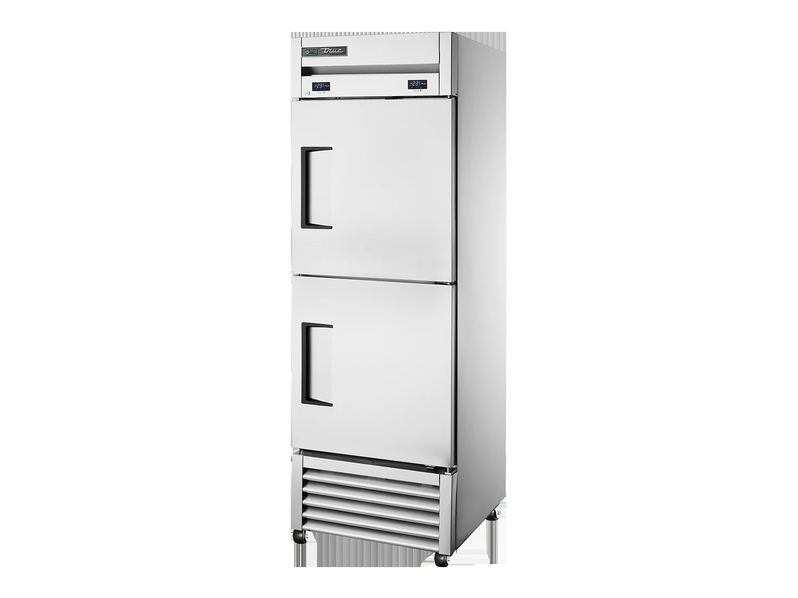 True T-23DF-HC Upright Foodservice "Dual" Freezer, 2 Half Solid Swing Doors