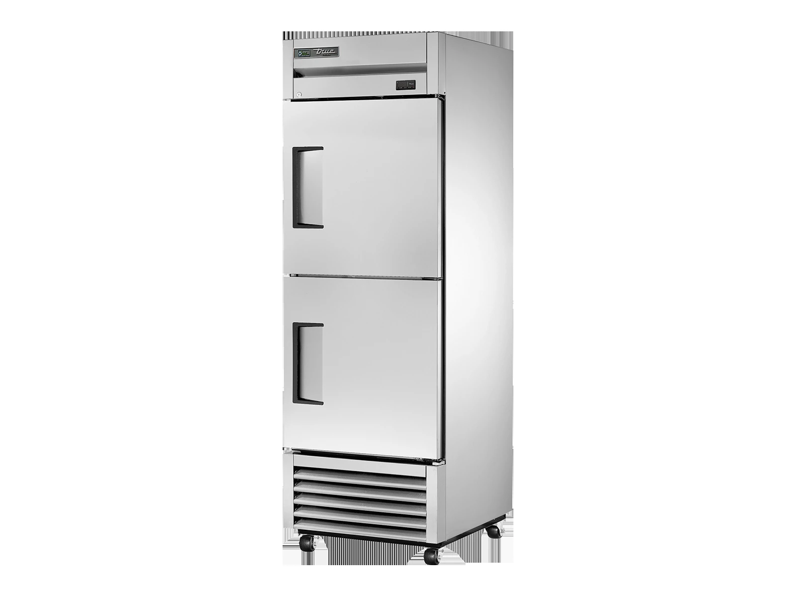 True T-23F-2-HC Upright Foodservice Freezer, 2 Half Solid Swing Doors