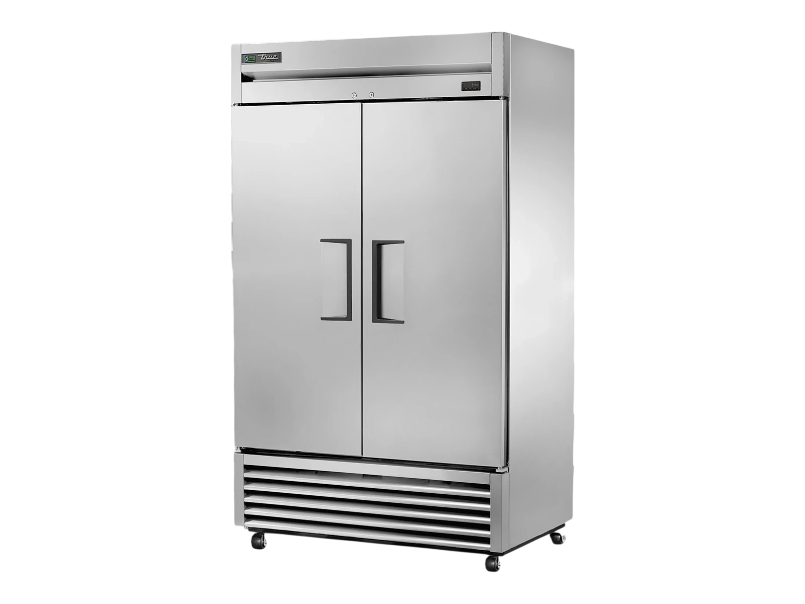 True T-43F-HC Upright Foodservice Freezer, 2 Full Solid Swing Doors