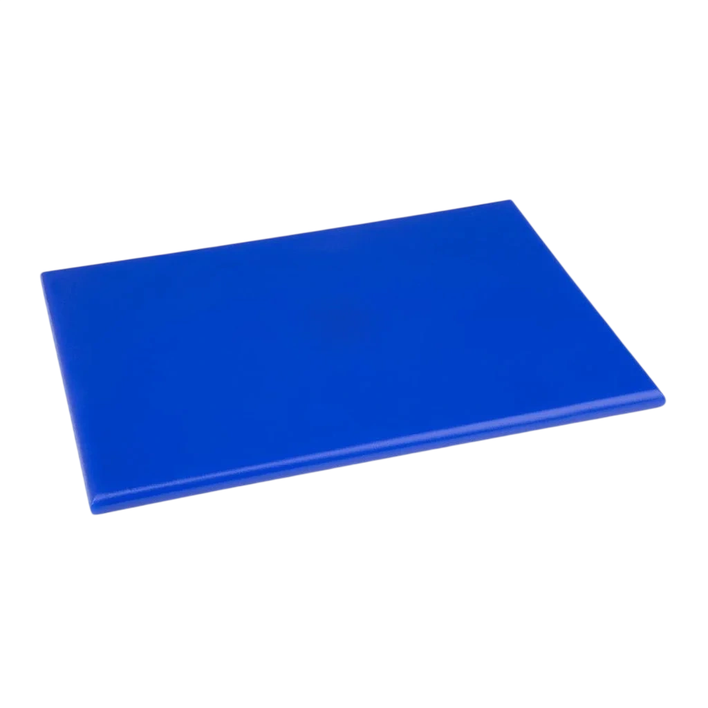 Hygiplas Blue High-Density Chopping Board – 305x229x12mm | Raw Fish Prep | HDPE commercial kitchen equipment