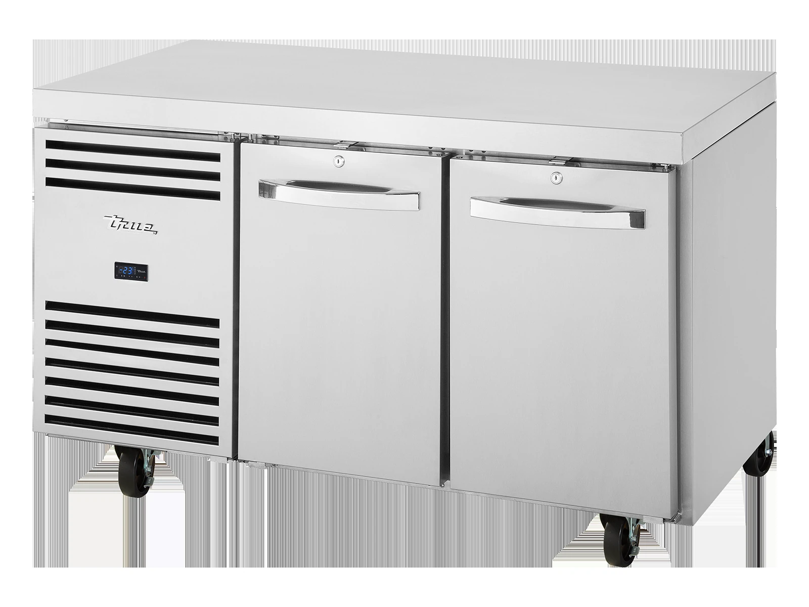True TCF1/2-CL-SS-DL-DR 1/1 GN Counter Freezer, 2 Section