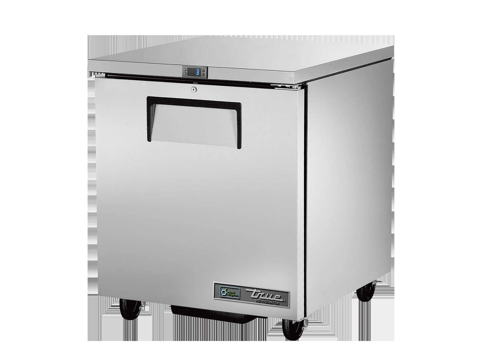 True TUC-27-HC-LP RH Undercounter Foodservice Refrigerator, 1 Solid Swing Door