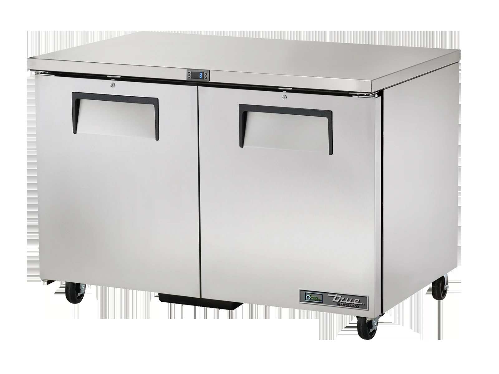 True TUC-48-HC Undercounter Foodservice Refrigerator, 2 Solid Swing Doors