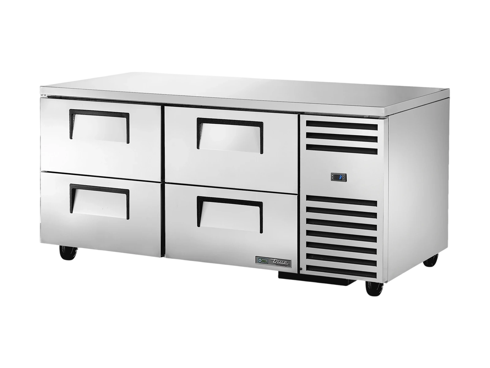 True TUC-67D-4-HC Deep Undercounter Refrigerator, 4 Drawers
