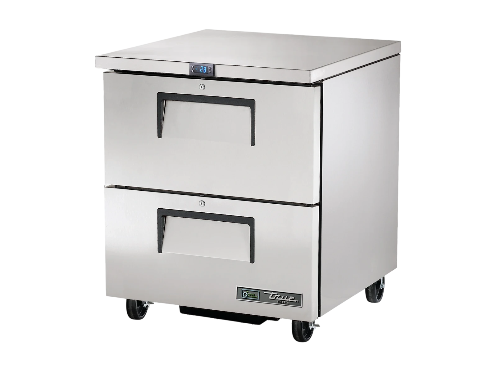 True TUC-27F-D-2-HC Undercounter Foodservice Freezer, 2 Drawers