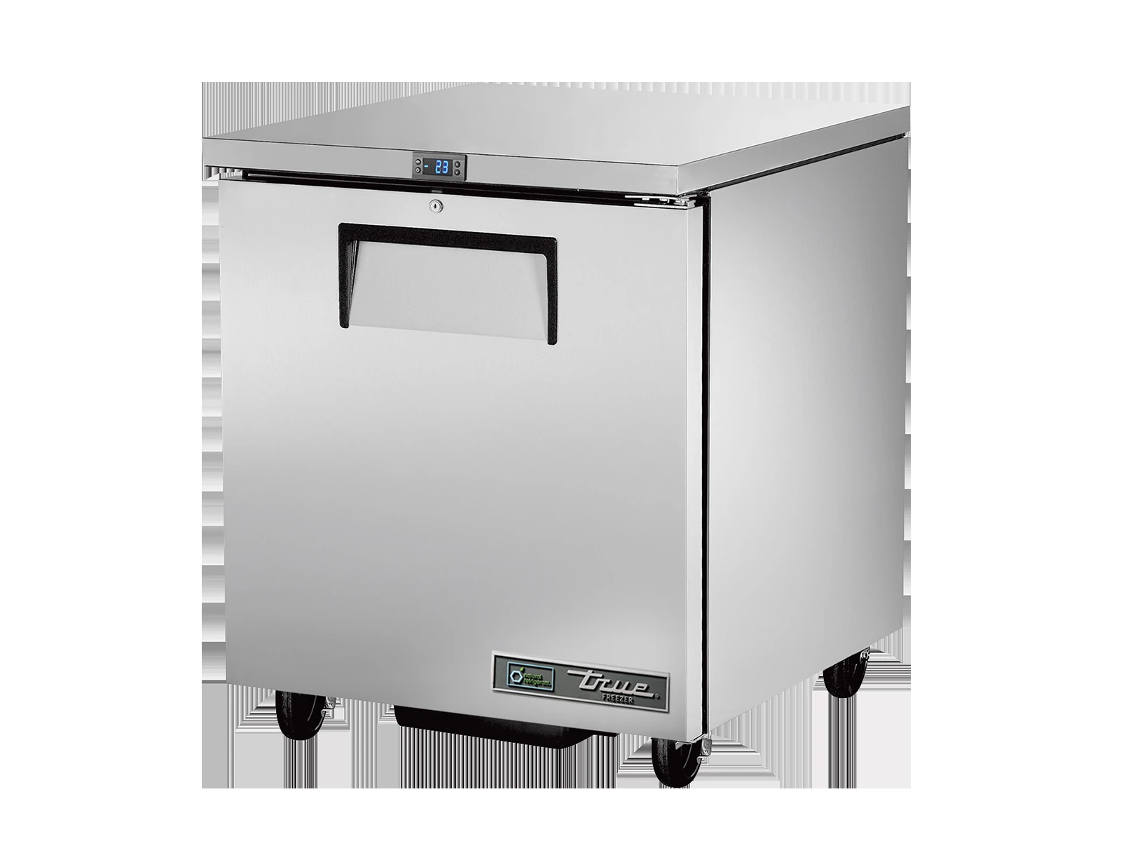 True TUC-27F-HC-LP RH Undercounter Foodservice Freezer, 1 Solid Swing Door