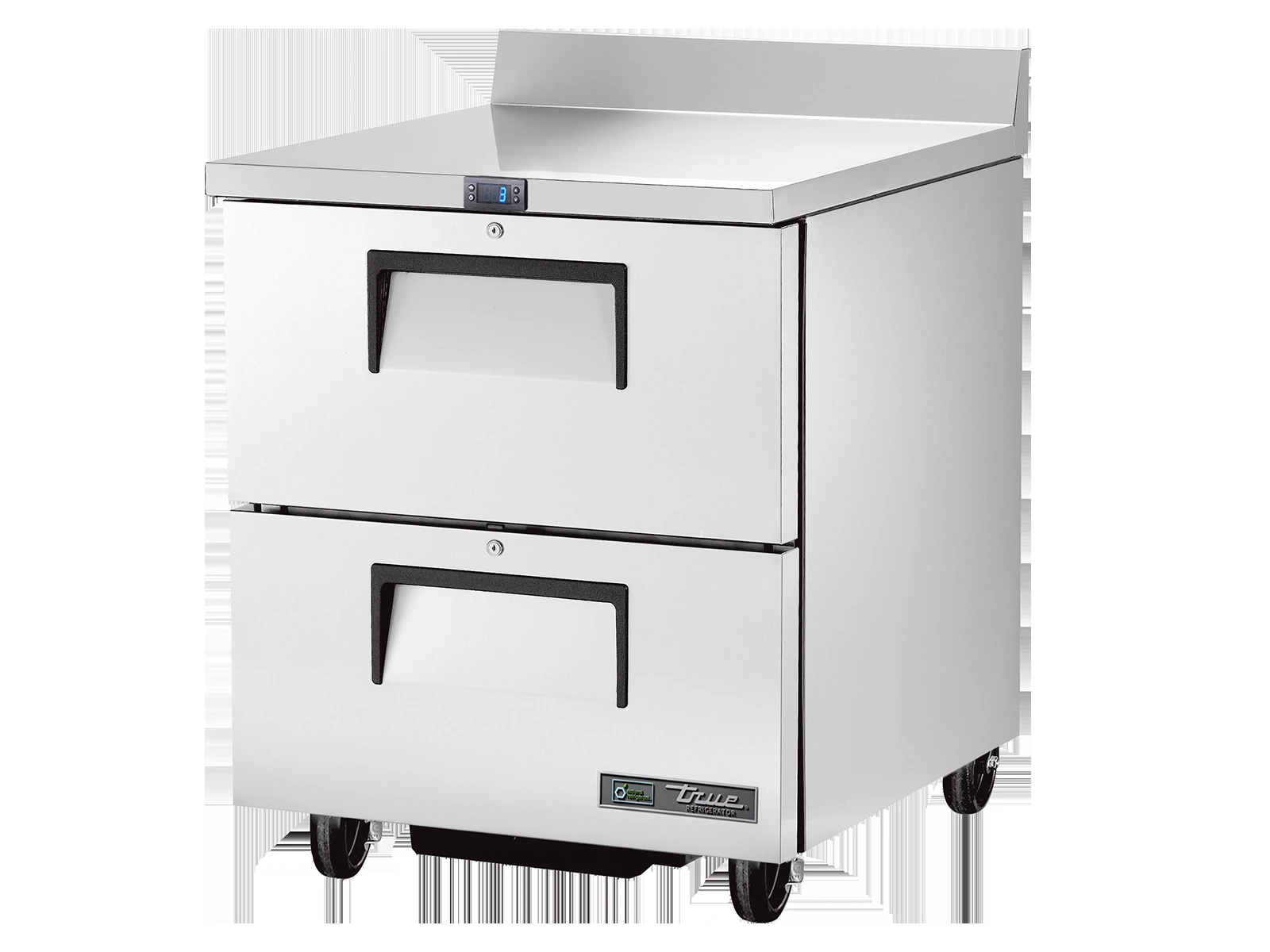 True TWT-27D-2-HC Worktop Counter Refrigerator, 2 Drawers