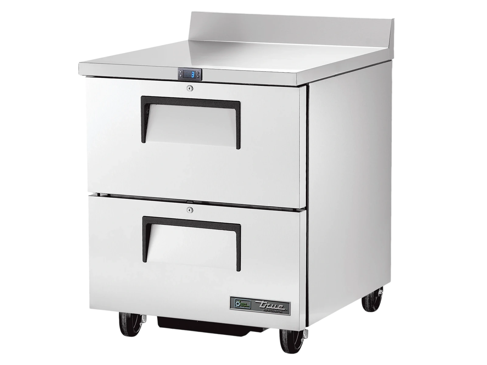 True TWT-27D-2-HC Worktop Counter Refrigerator, 2 Drawers