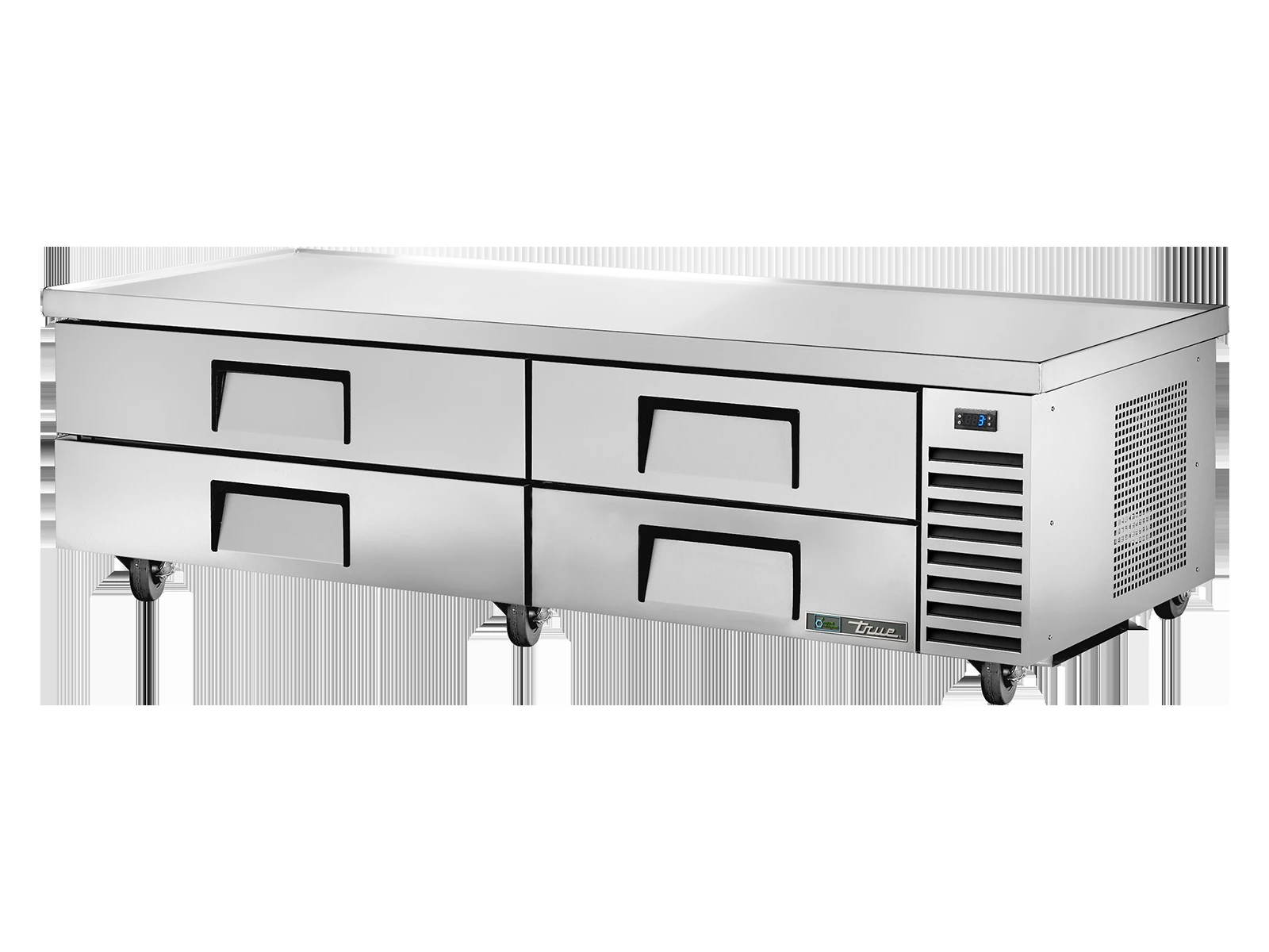True TRCB-82-84-HC Under-Equipment Refrigerator, 4 Drawers, Extended top