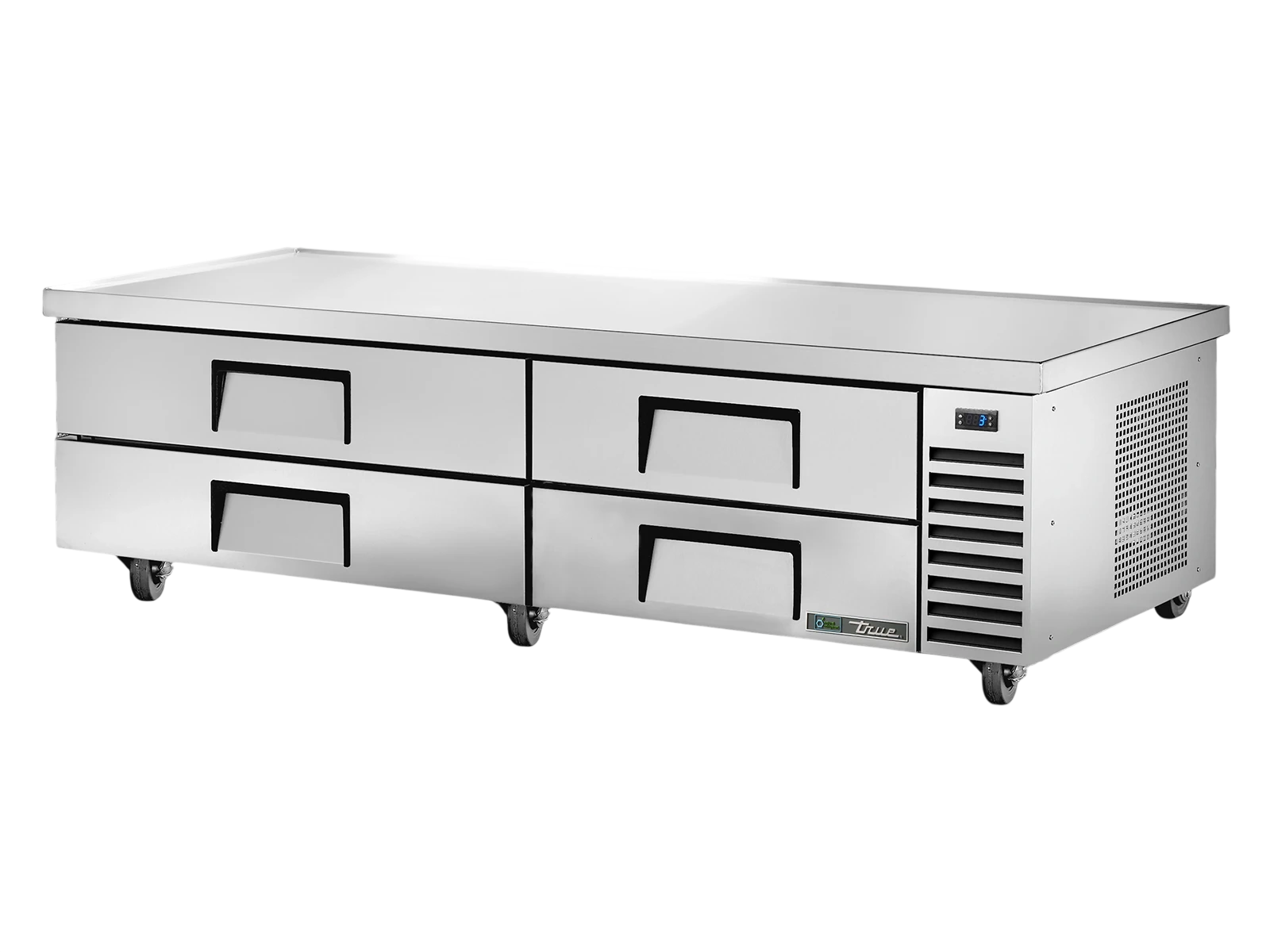 True TRCB-82-84-HC Under-Equipment Refrigerator, 4 Drawers, Extended top