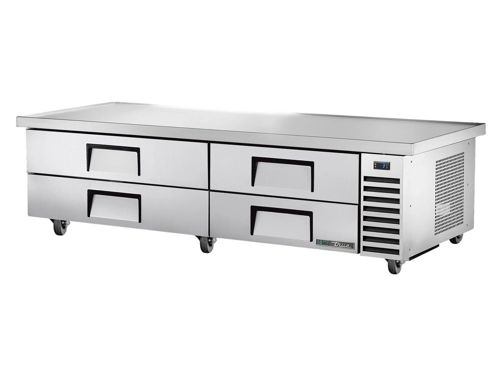 True TRCB-82-86-HC Under-Equipment Refrigerator, 4 Drawers, Extended top