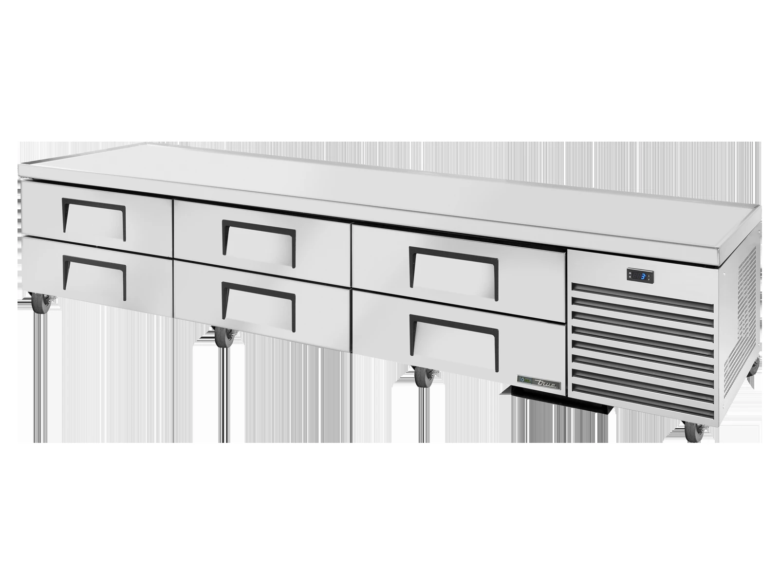 True TRCB-110-HC Under-Equipment Refrigerator, 6 Drawers