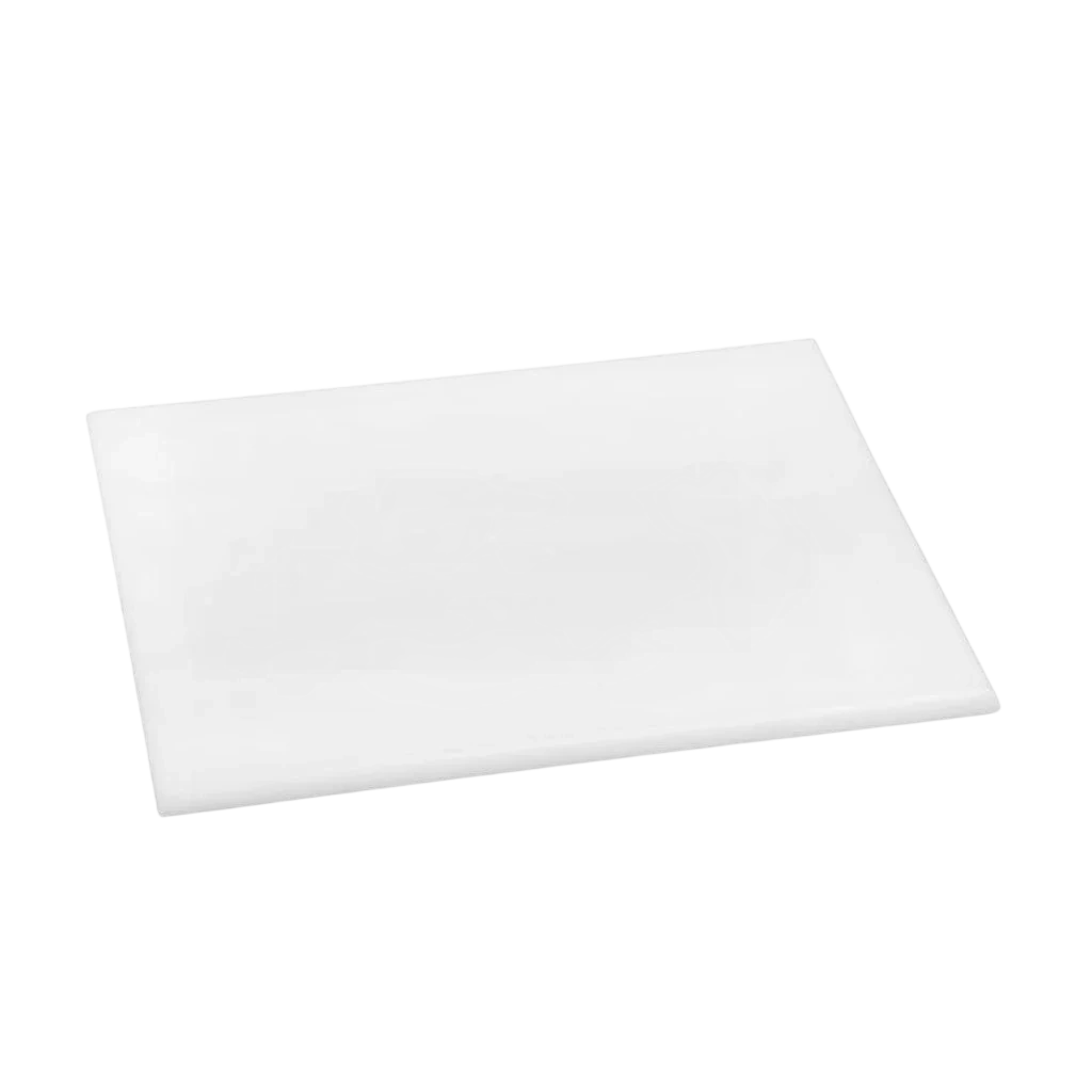 Hygiplas High Density Chopping Board White - 12x229x305mm commercial kitchen equipment