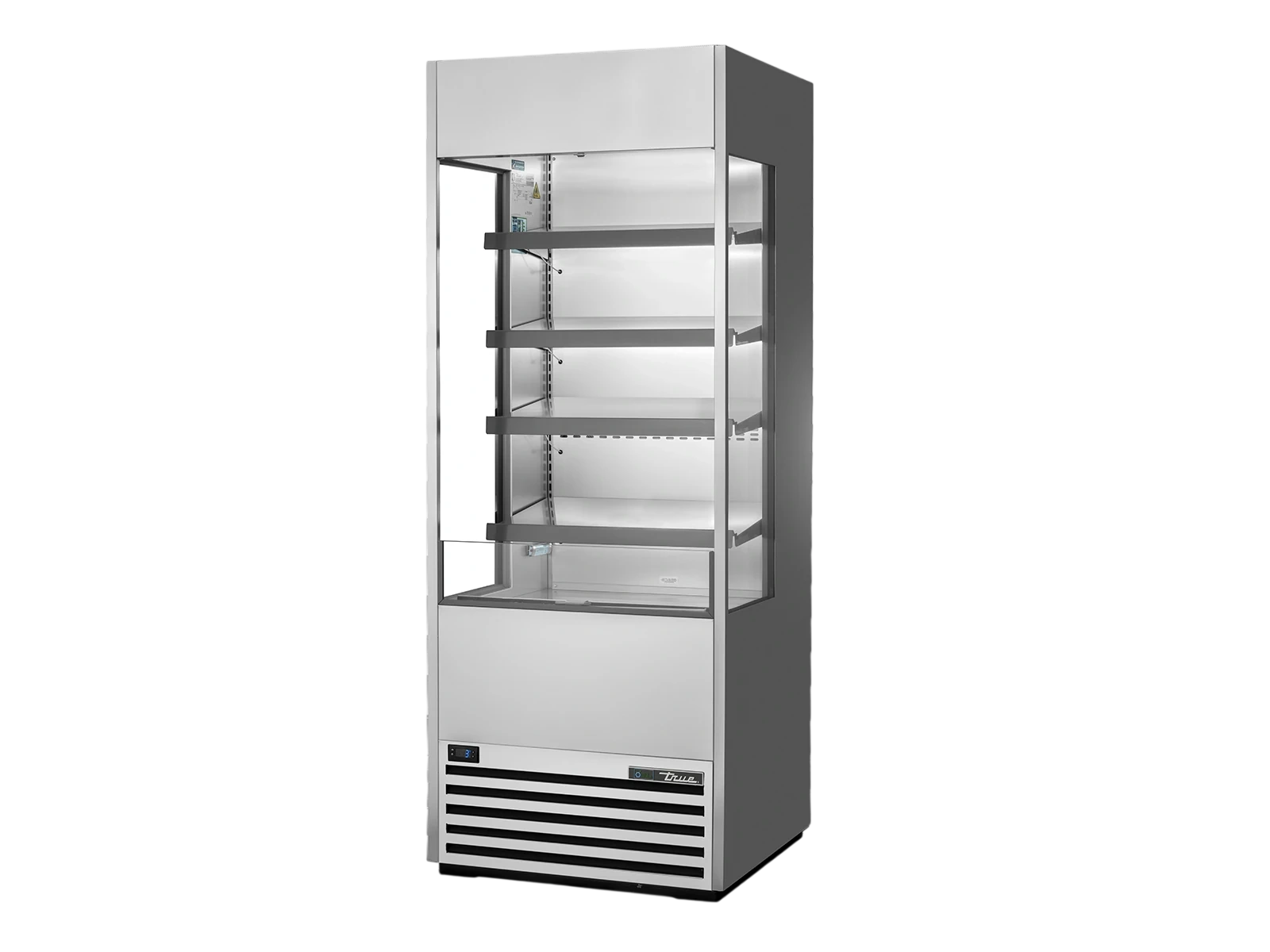 True TOAM-30GS-HC~NSL01 4-Shelf Open Air Merchandiser – 328 L, 762 mm