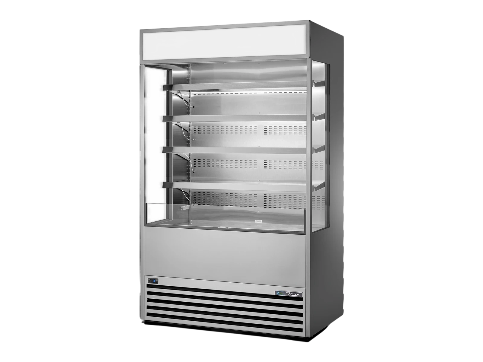 True TOAM-48GS-HC~TSL01 4-Shelf Open Air Merchandiser – 547 L, 1220 mm
