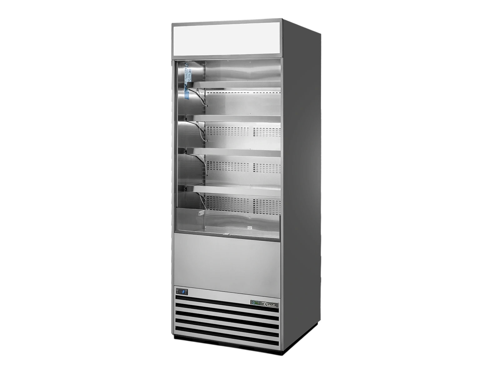 True TOAM-30-HC~TSL01 4-Shelf Open Air Merchandiser – 328 L, 762 mm