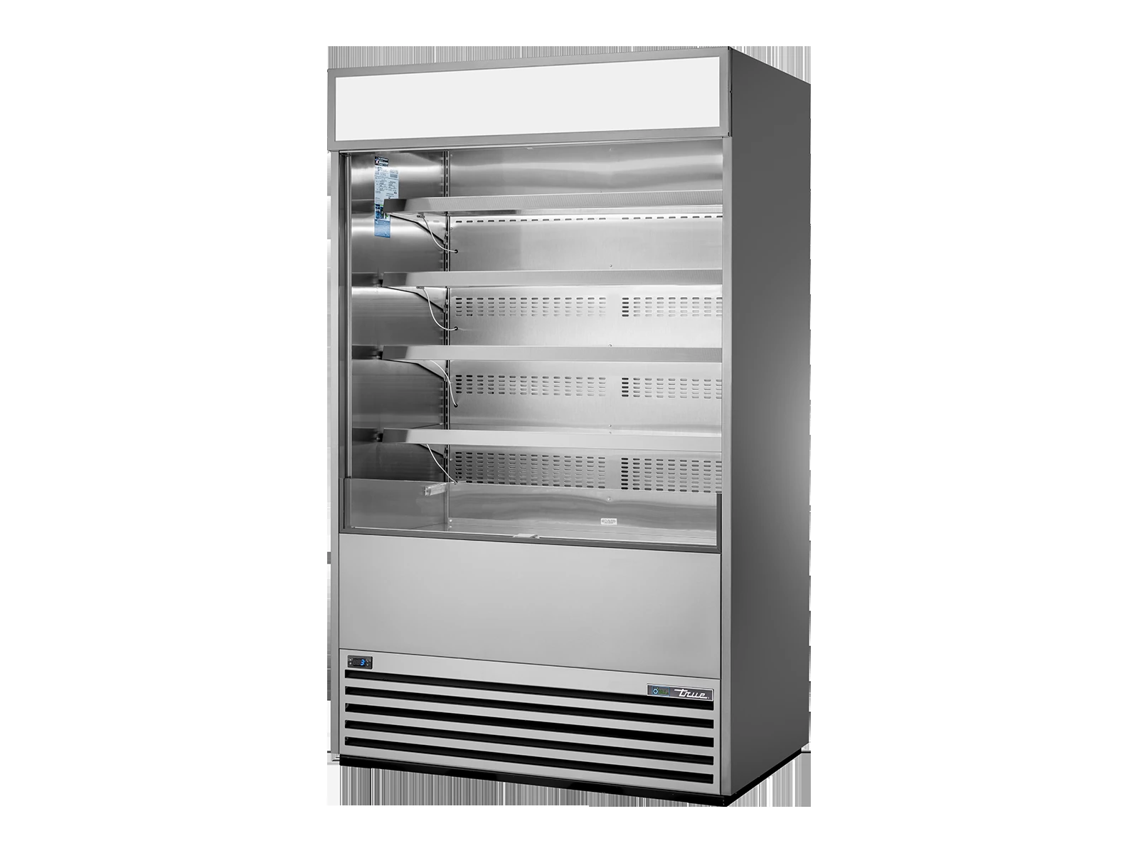 True TOAM-48-HC~TSL01 4-Shelf Open Air Merchandiser – 547 L, 1220 mm