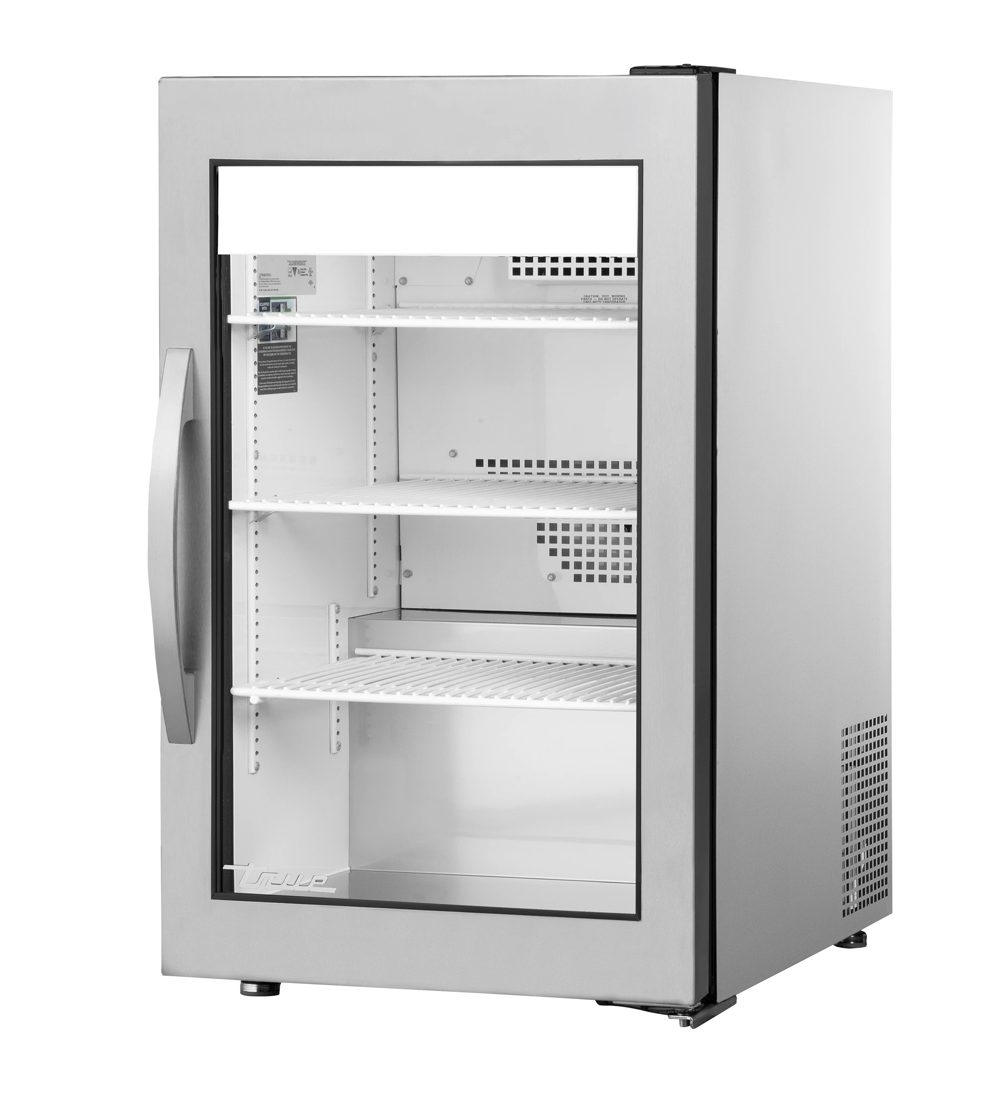 True GDM-06-34-HC~FGD01 Counter-Top Retail Merchandiser Refrigerator, 1 Glass Swing Door