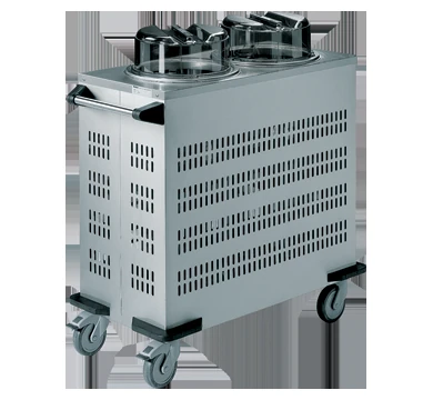 Rieber RRV-L2-190-320 44kgs Mobile Tubular Dispenser (Round) - No Heating with vents