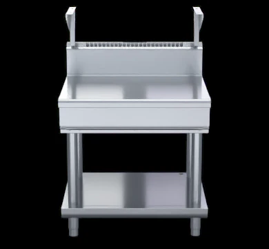Waldorf BT8900S-LS 900mm Bench Top With Salamander Support Leg Stand