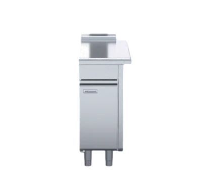 Waldorf BTL8400-CD-RH 400mm Bench Top Low Back Version - Cabinet Base With Fixed Front Panel