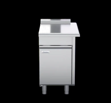 Waldorf BTL8550-CD-RH 550mm Bench Top Low Back Version - Cabinet Base With Fixed Front Panel