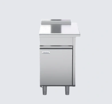 Waldorf BTL8550-CD-RH 550mm Bench Top Low Back Version - Cabinet Base With Fixed Front Panel