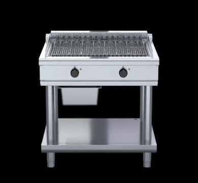Waldorf CHL8900ED-LS 900mm Electric Chargrill Low Back Version - Leg Stand