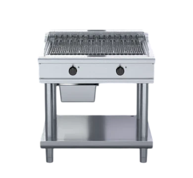 Waldorf CHL8900ED-LS 900mm Electric Chargrill Low Back Version - Leg Stand