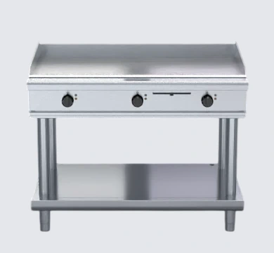 Waldorf GPL8120E-LS 1200mm Electric Griddle Low Back Version - Leg Stand