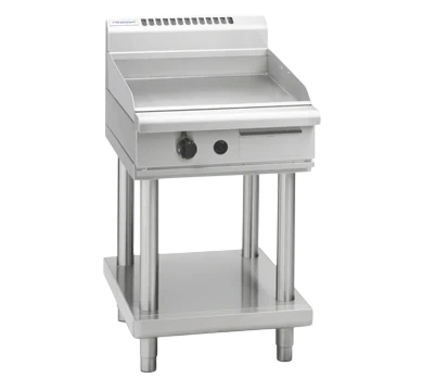 Waldorf GPL8600G-LS 600mm Gas Griddle Low Back Version Leg Stand