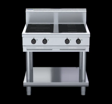 Waldorf IN8400R5F-LS 900mm Electric Induction Cooktop - Leg Stand
