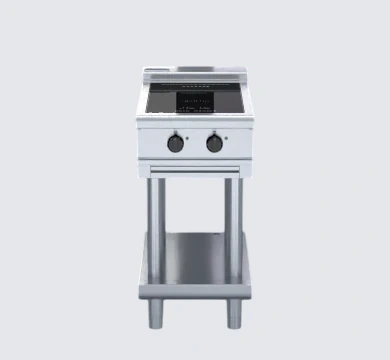 Waldorf INL8200F-LS 450mm Electric Induction Cooktop Low Back Version - Leg Stand