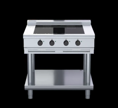 Waldorf INL8400F-LS 900mm Electric Induction Cooktop Low Back Version - Leg Stand