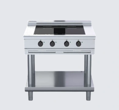 Waldorf INL8400F-LS 900mm Electric Induction Cooktop Low Back Version - Leg Stand