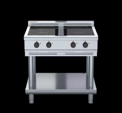 Waldorf INL8400R3-LS 900mm Electric Induction Cooktop Low Back Version - Leg Stand