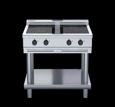 Waldorf INL8400R5F-LS 900mm Electric Induction Cooktop Low Back Version - Leg Stand