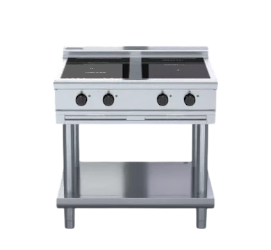 Waldorf INL8400R5F-LS 900mm Electric Induction Cooktop Low Back Version - Leg Stand