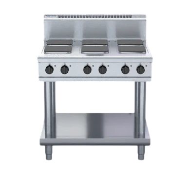 Waldorf RN8600SE-LS 900mm Electric Cooktop Sealed Hobs - Leg Stand