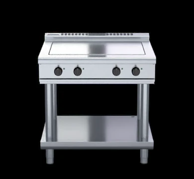 Waldorf RNL8104E-LS 900mm Electric Solid Top Low Back Version - Leg Stand