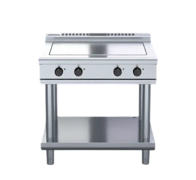 Waldorf RNL8104E-LS 900mm Electric Solid Top Low Back Version - Leg Stand