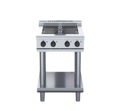 Waldorf RNL8400E-LS 600mm Electric Cooktop Low Back Version Leg Stand