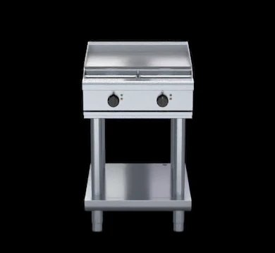 Waldorf RNL8406E-LS 600mm Electric Cooktop Low Back Version Leg Stand