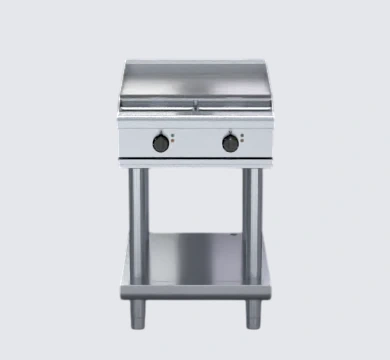 Waldorf RNL8406E-LS 600mm Electric Cooktop Low Back Version Leg Stand